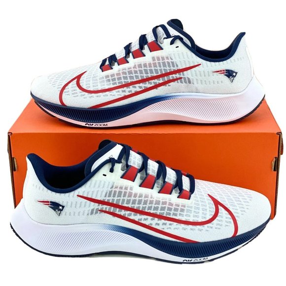Nike Other - Nike Air Zoom Pegasus 37 New England Patriots Men's Sneakers Shoe NFL